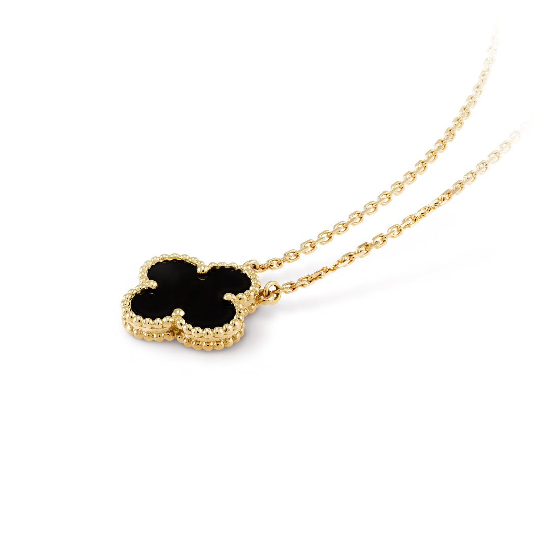 CLOVER | Naszyjnik Black