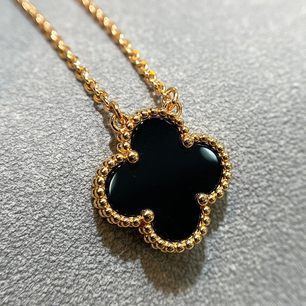 CLOVER | Naszyjnik Black