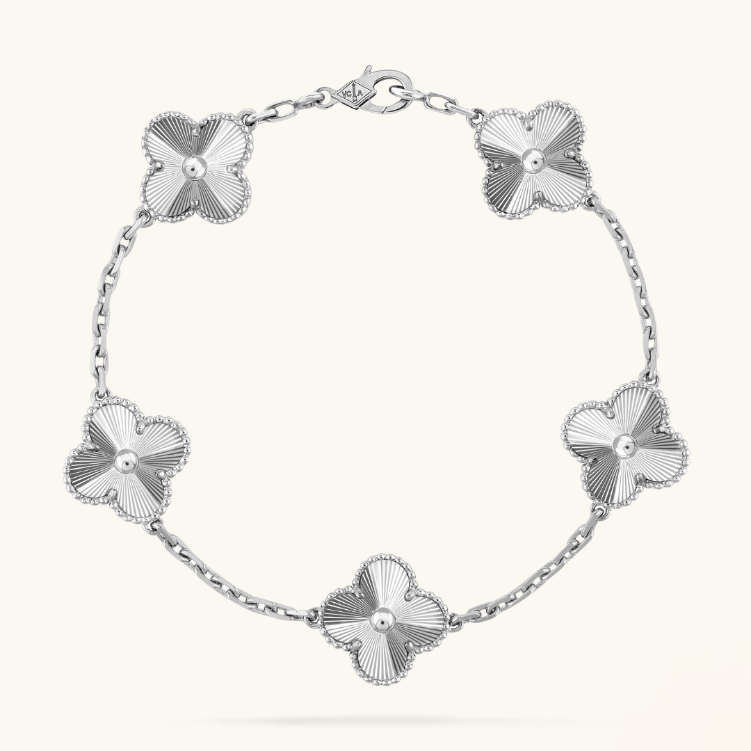 CLOVER | Bransoletka Silver