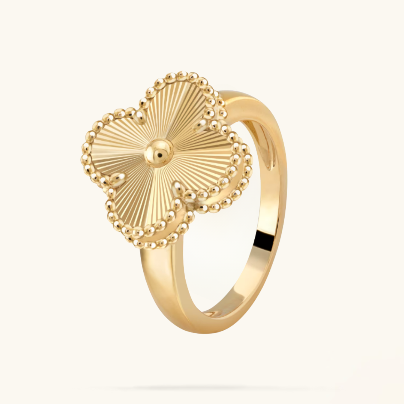 CLOVER | Pierścionek Gold