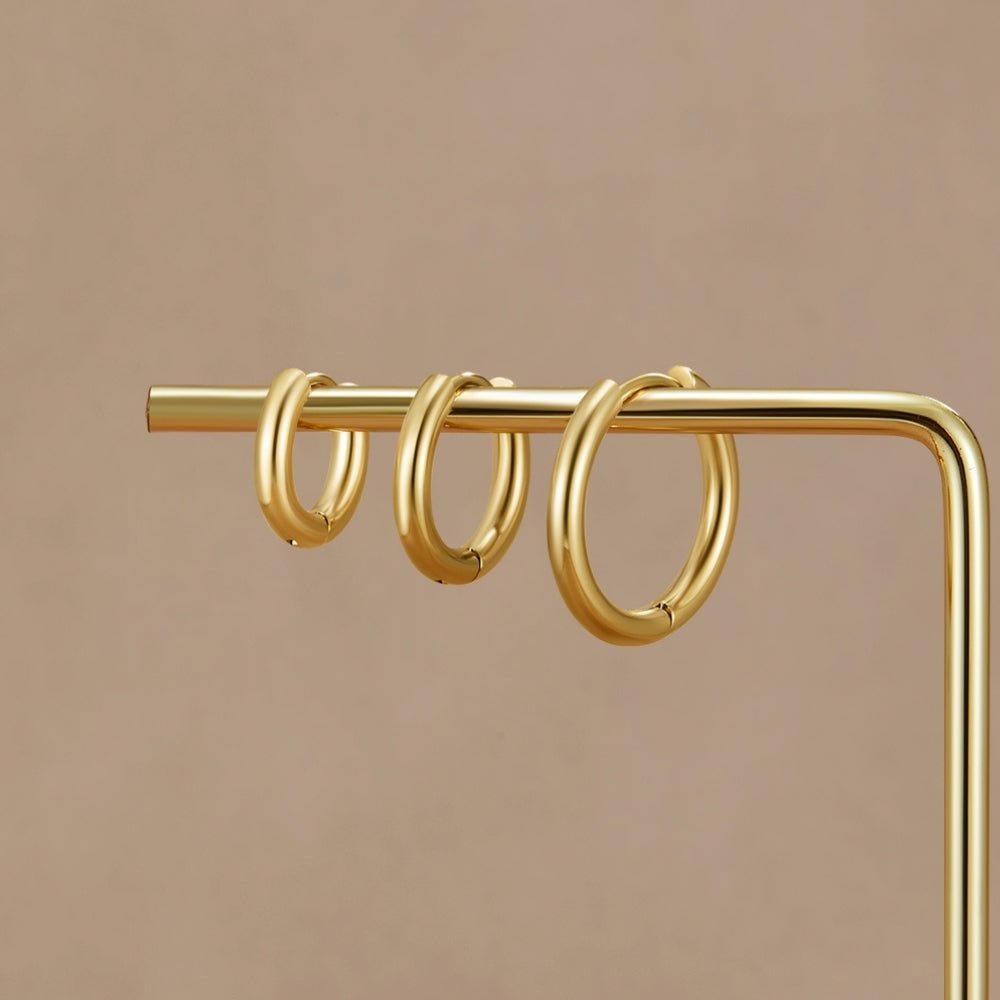 Zestaw trzech mini kółek Gold Trio
