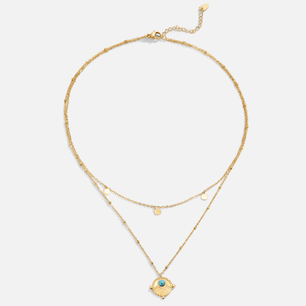 Naszyjnik Layered Turquoise