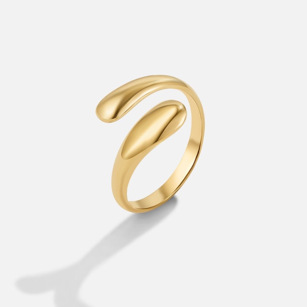 Pierścionek Raven – złoty wrap (18K)