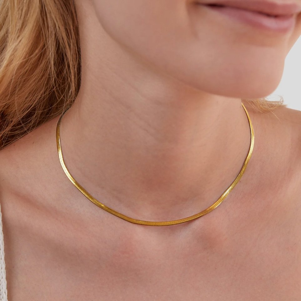 Naszyjnik Sarya Snake Chain Gold
