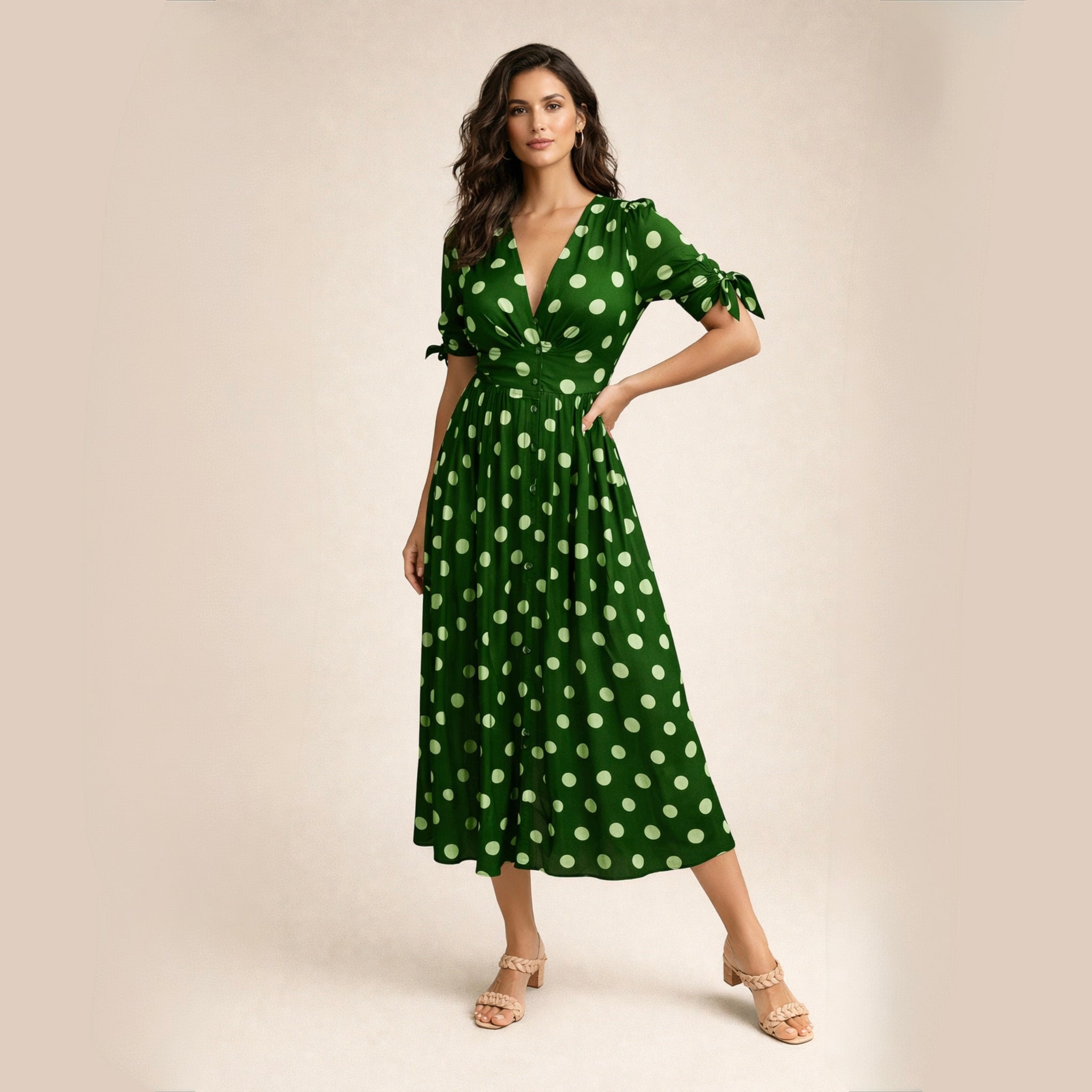 Camille | Elegancka Sukienka Midi