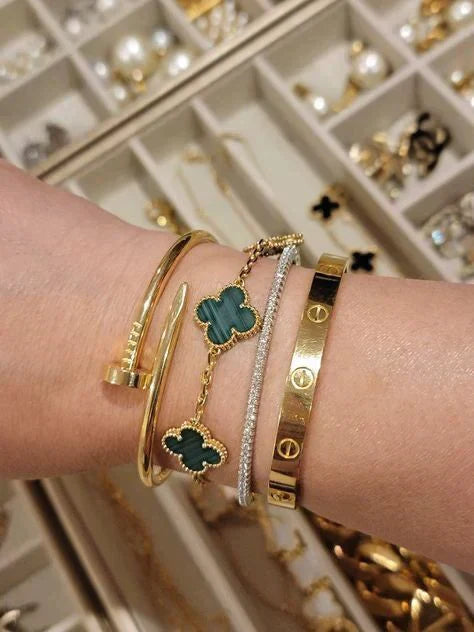 CLOVER | Bransoletka Green