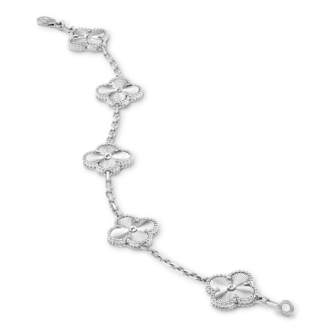 CLOVER | Bransoletka Silver