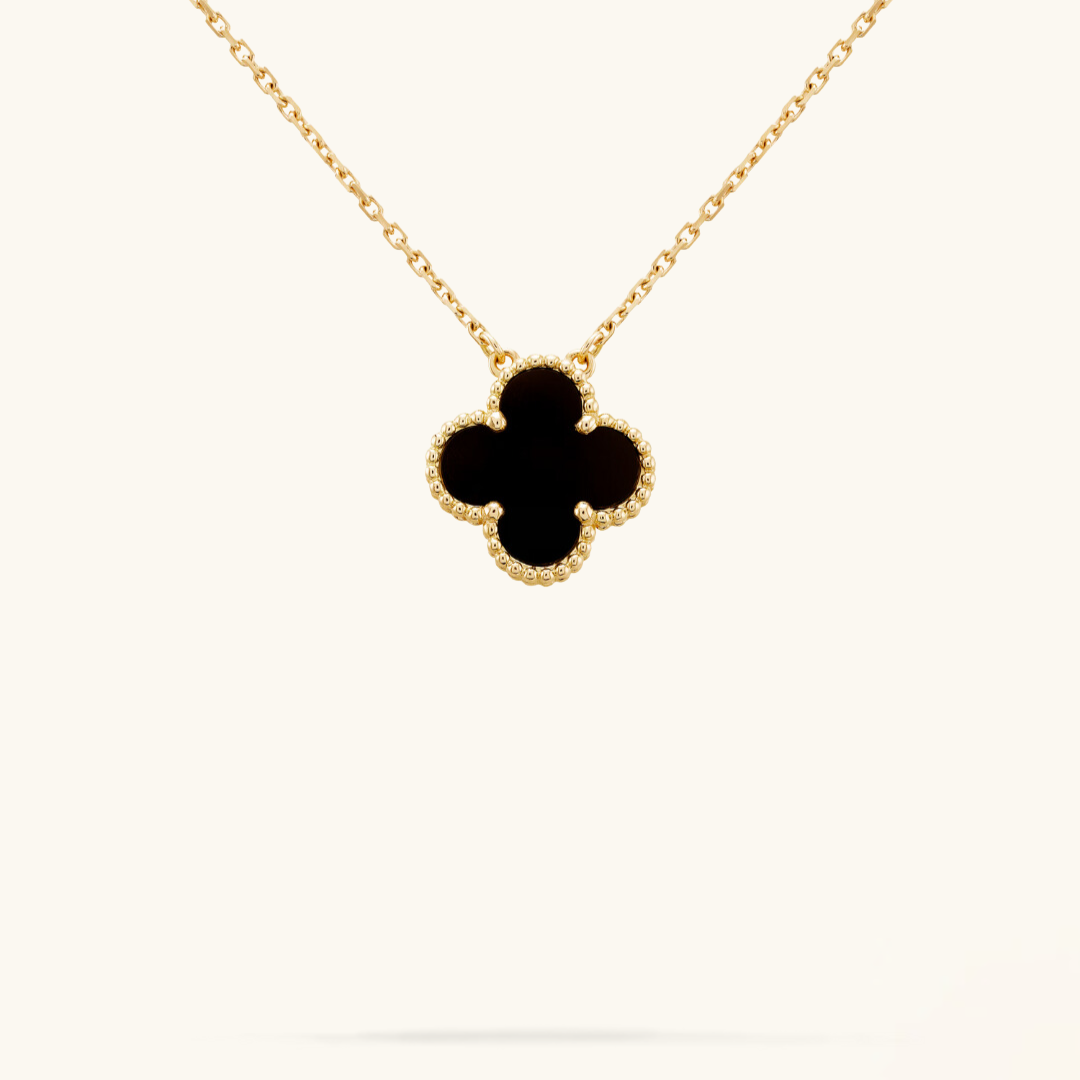 CLOVER | Naszyjnik Black
