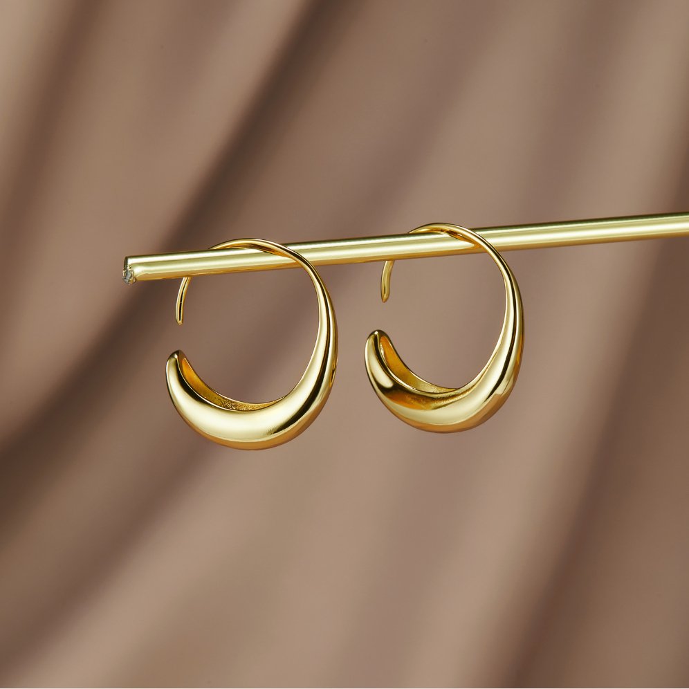 Kolczyki Classic Drop Hoop
