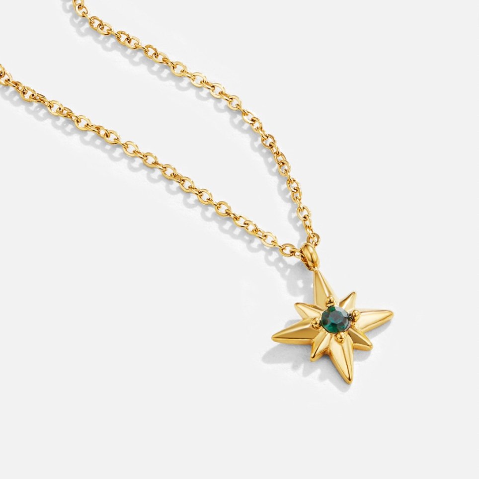 Naszyjnik Guiding Star Emerald Crystal