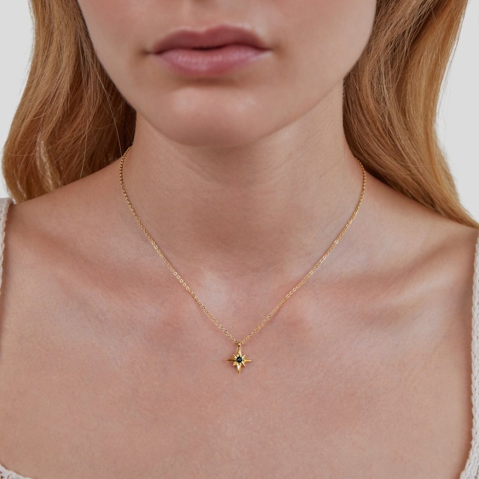 Naszyjnik Guiding Star Emerald Crystal