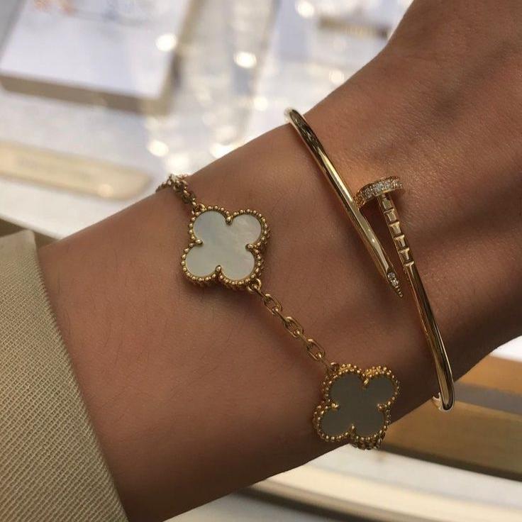 CLOVER | Bransoletka White